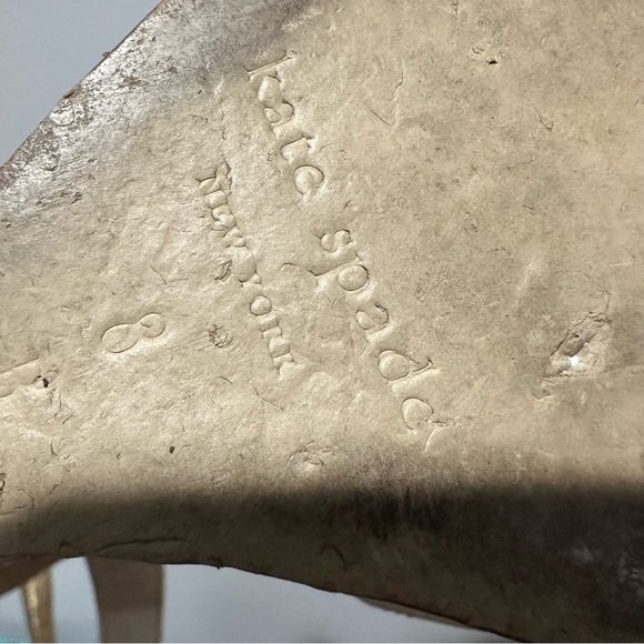 Kate Spade Wedge Ankle Strap Sandal Size 8 - Picture 14 of 16